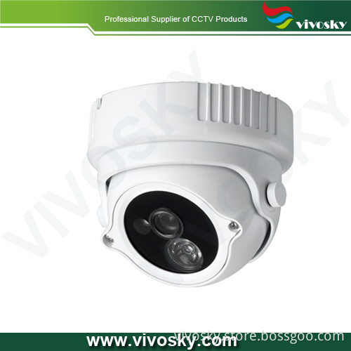 Vandal-Proof Dome Camera with Gen III IR LED Array, 25m IR and Fixed Lens (VSC-340)